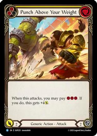 Punch Above Your Weight (Yellow) (SUP225)  - Super Slam