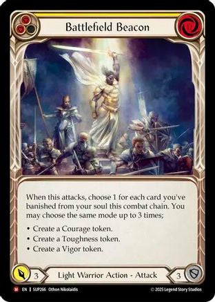 Battlefield Beacon (SUP266) Rainbow Foil - Super Slam