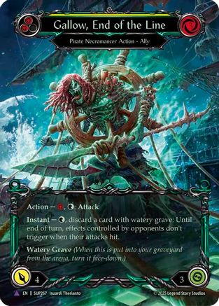 Gallow, End of the Line (Marvel) (SUP267) Cold Foil - Super Slam