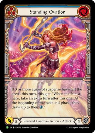 Standing Ovation (GEM072) Rainbow Foil - GEM Pack 3
