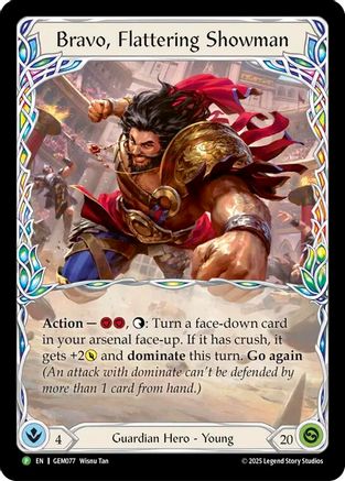 Bravo, Flattering Showman (GEM077)  - GEM Pack 3