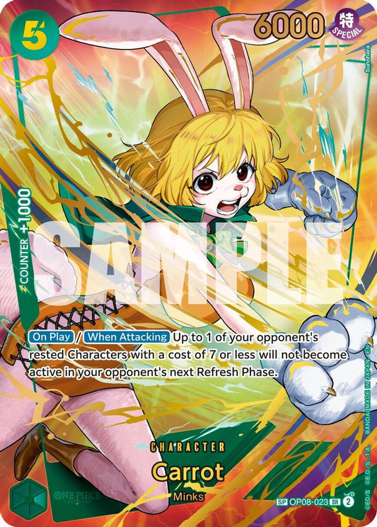 Carrot (Alternate Art) (OP08-023) Foil