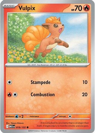Vulpix (19) - Mega Evolution