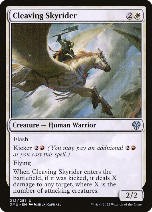 Cleaving Skyrider [Dominaria United] Foil