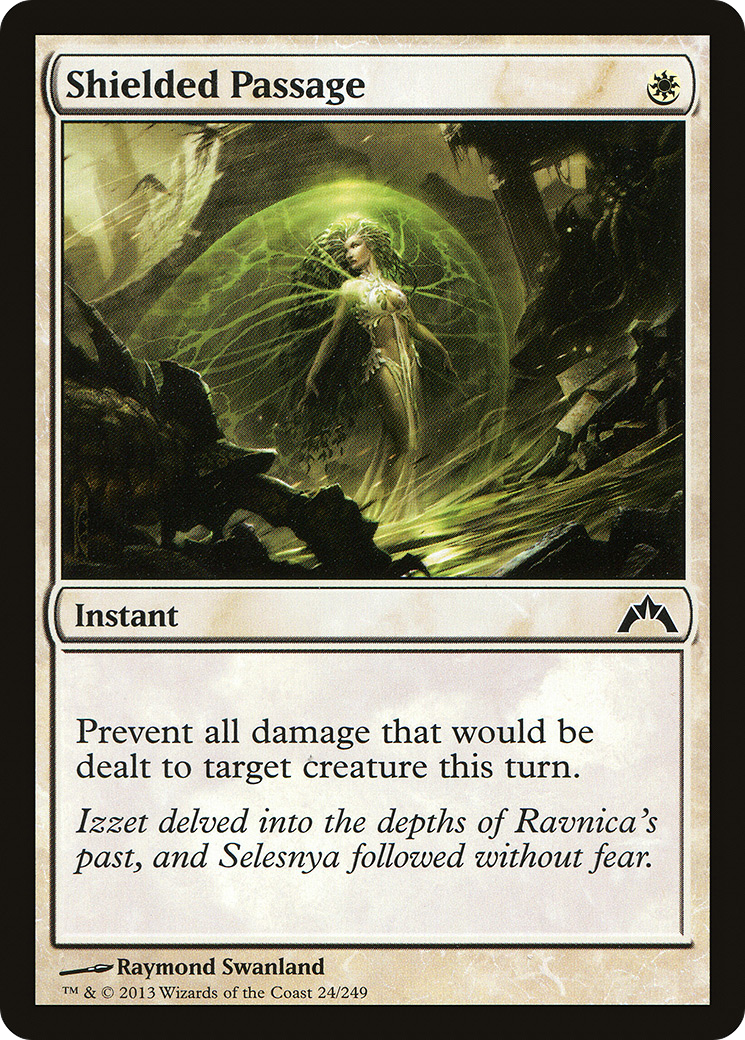 Shielded Passage (024) Foil - Gatecrash