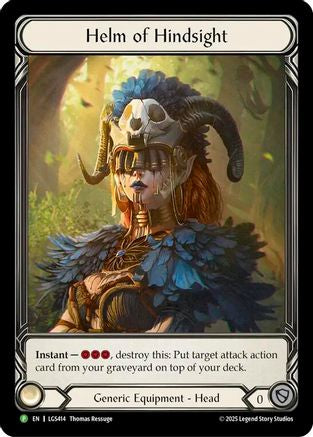 Helm of Hindsight (LGS414) Cold Foil - FaB Promos