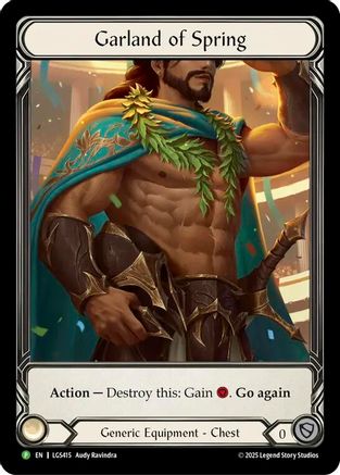 Garland of Spring (LGS415) Cold Foil - FaB Promos