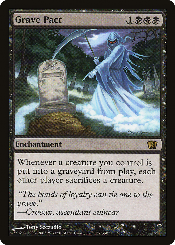 Grave Pact (137) Foil - Eighth Edition