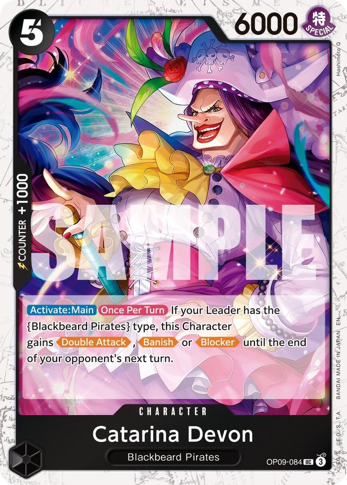 Catarina Devon (Pirate Foil) (OP09-084) Foil