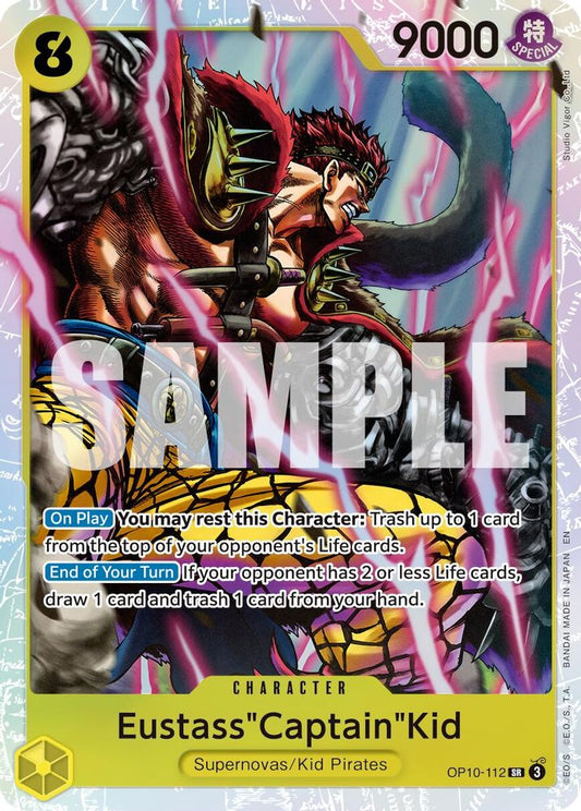Eustass"Captain"Kid (Reprint) (OP10-112) Foil