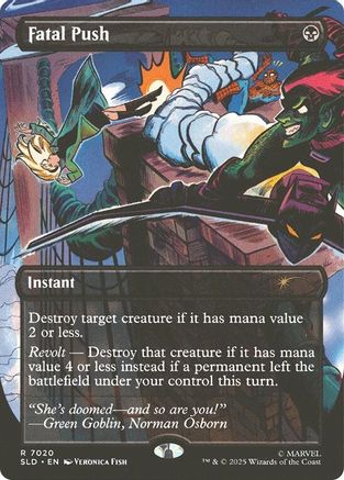 Fatal Push (7020) - Secret Lair Drop Series