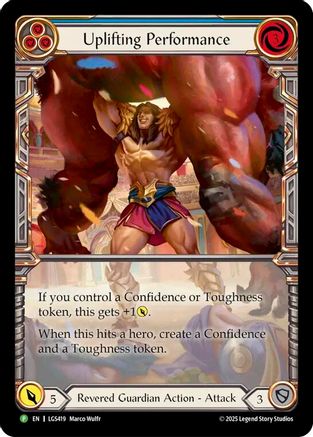 Uplifting Performance (LGS419) Cold Foil - FaB Promos