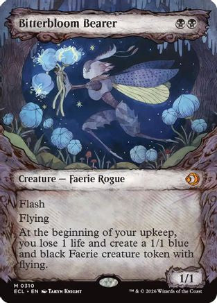 Bitterbloom Bearer (Showcase) (310) Foil - Lorwyn Eclipsed