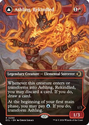 Ashling, Rekindled (Borderless) (290) - Lorwyn Eclipsed