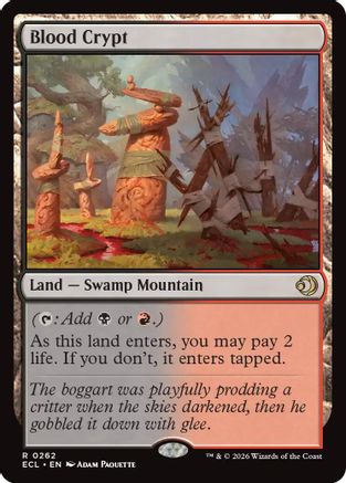 Blood Crypt (262) Foil - Lorwyn Eclipsed