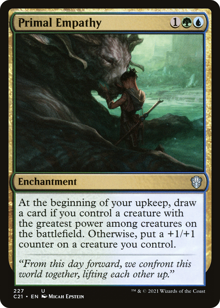 Primal Empathy (227) - Commander 2021