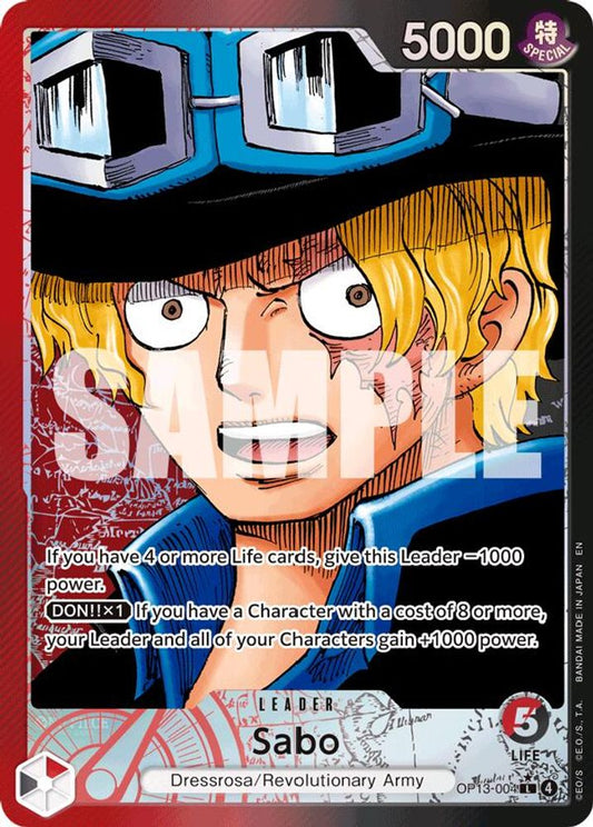 Sabo (Alternate Art) (OP13-004) Foil