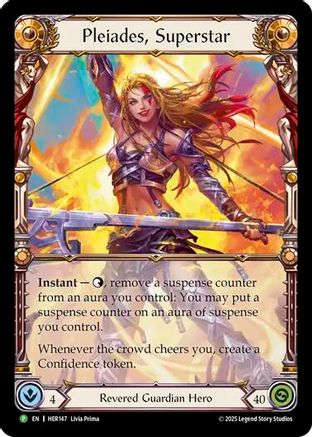 Pleiades, Superstar (HER147) Rainbow Foil - FaB Promos