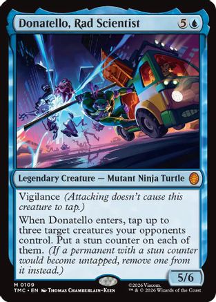 Donatello, Rad Scientist (109) - Commander: Teenage Mutant Ninja Turtles