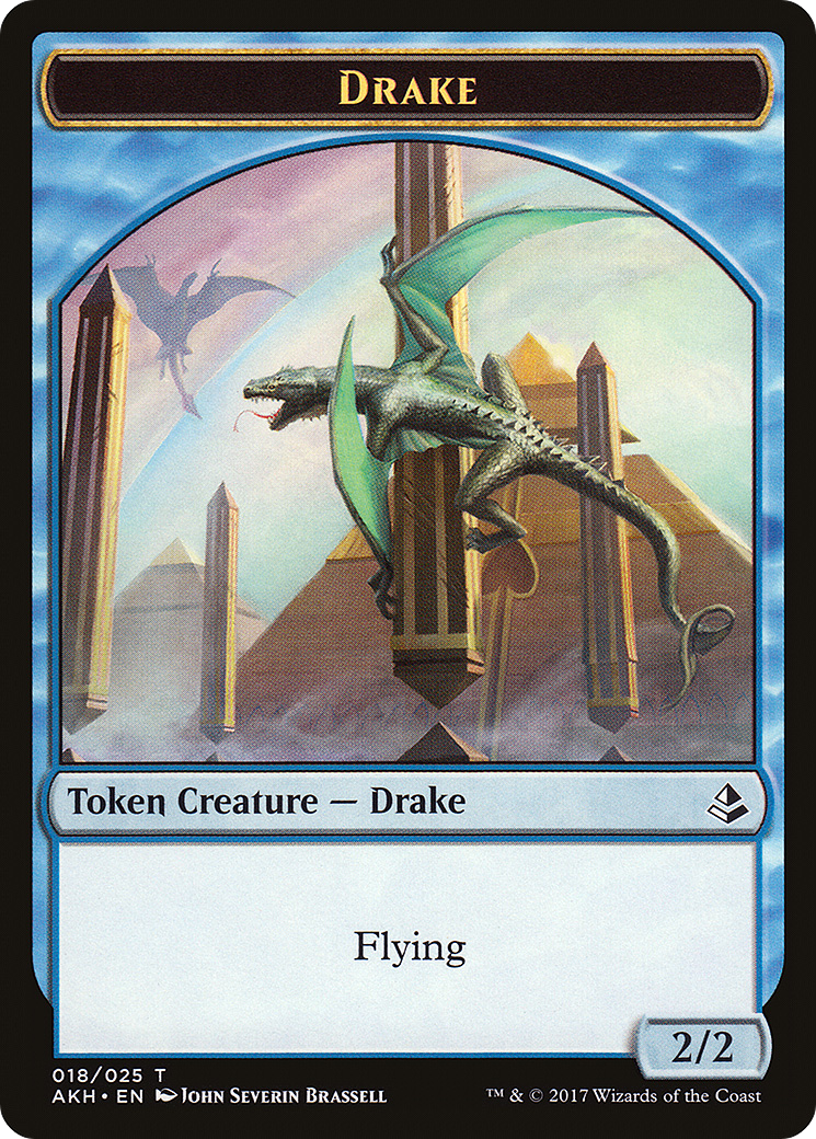 Drake (018) - Amonkhet Tokens