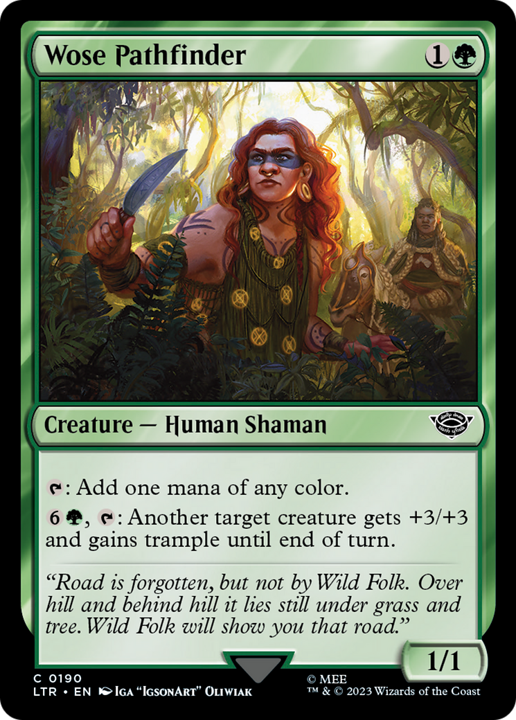 Wose Pathfinder (190) Foil - The Lord of the Rings: Tales of Middle-earth