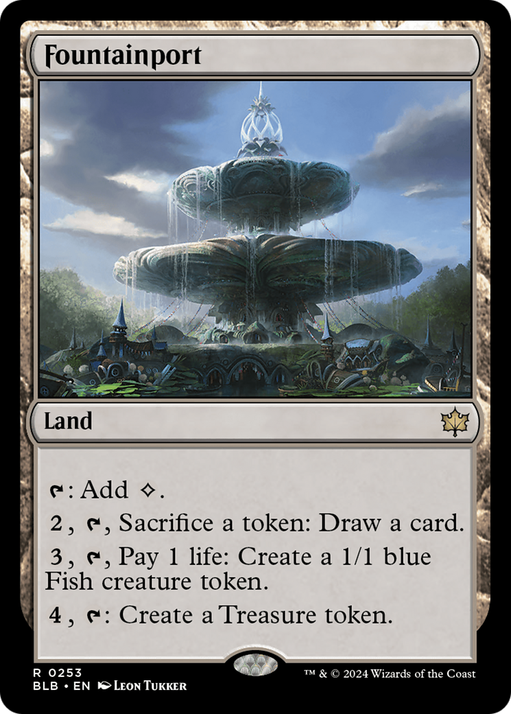 Fountainport [Bloomburrow] Foil