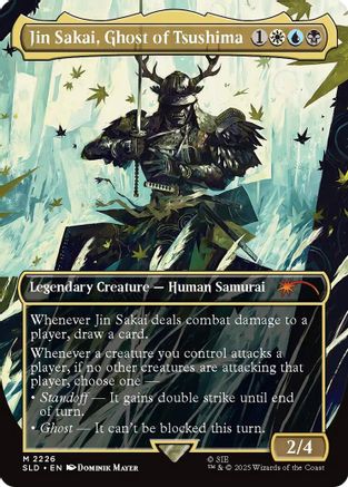 Jin Sakai, Ghost of Tsushima (2226) - Secret Lair Drop Series