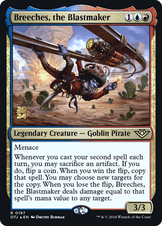 Breeches, the Blastmaker (197) Foil - Outlaws of Thunder Junction Promos
