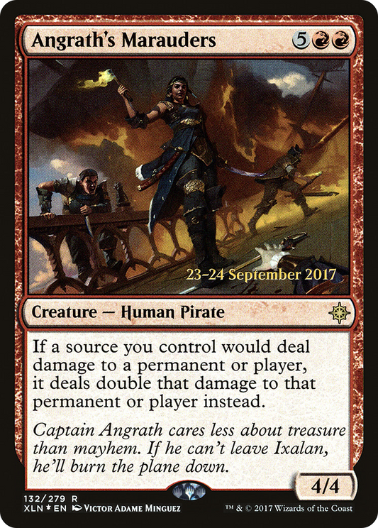 Angrath's Marauders (132) Foil - Ixalan Promos