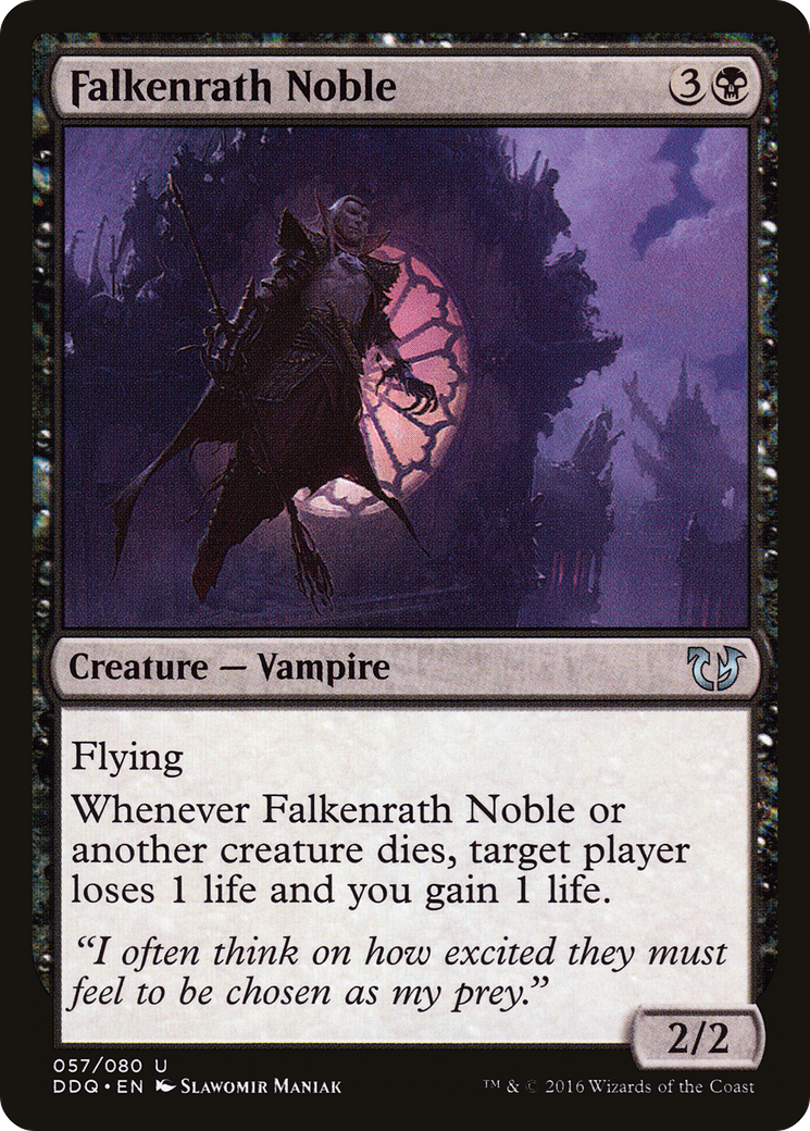 Falkenrath Noble (057) - Duel Decks: Blessed vs. Cursed