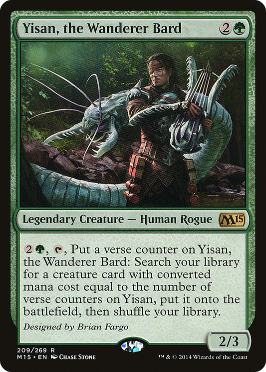 Yisan, the Wanderer Bard [Magic 2015]
