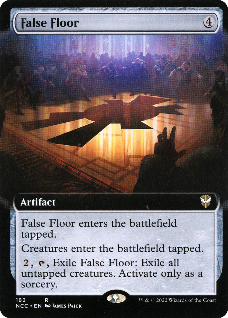False Floor (Extended Art) (182) - New Capenna Commander