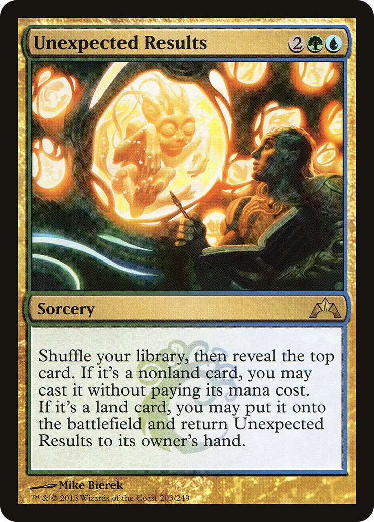 Unexpected Results (203) Foil - Gatecrash