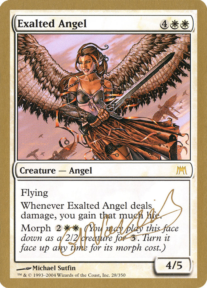 Exalted Angel (Gabriel Nassif) [World Championship Decks 2004] | Silver Goblin
