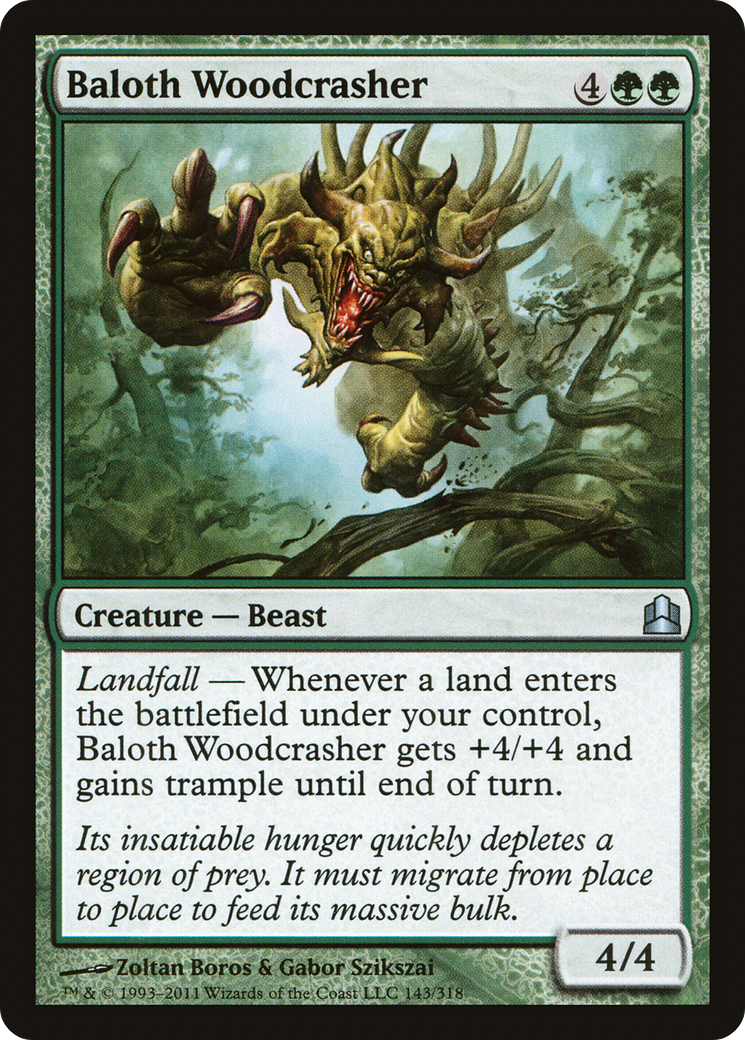 Baloth Woodcrasher (143) - Commander 2011