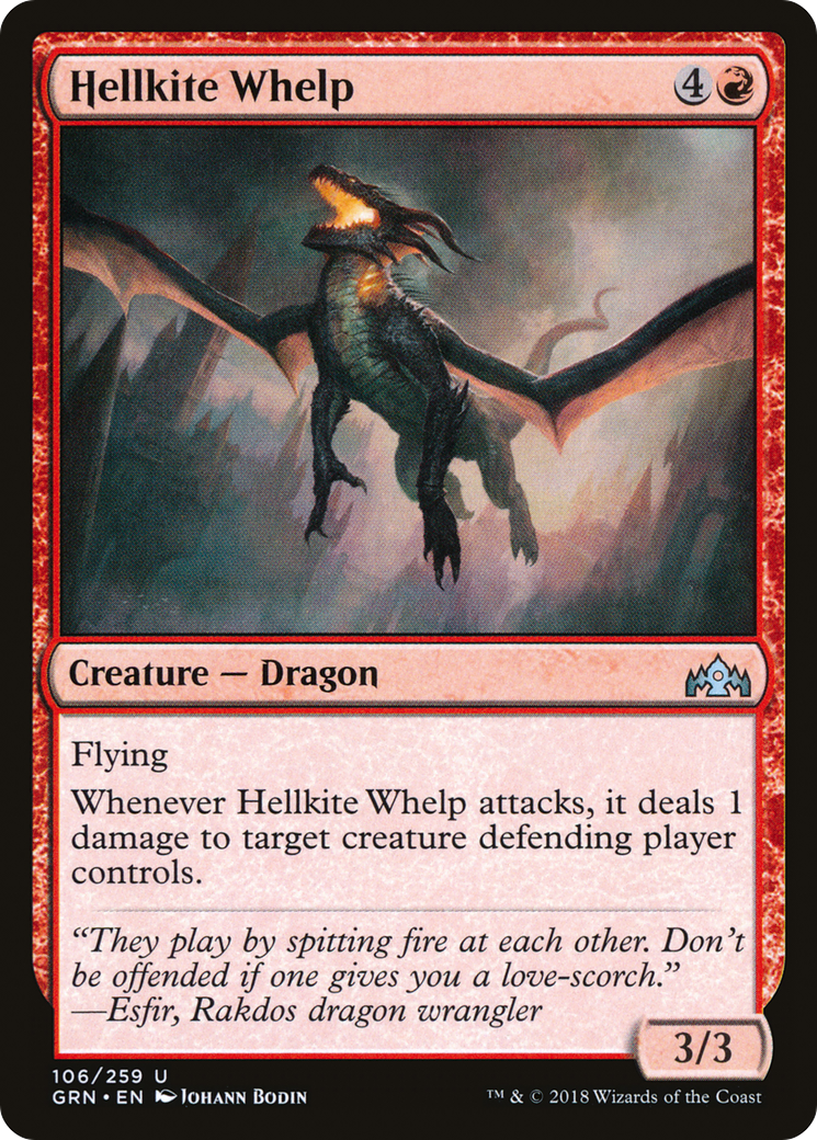 Hellkite Whelp (106) - Guilds of Ravnica