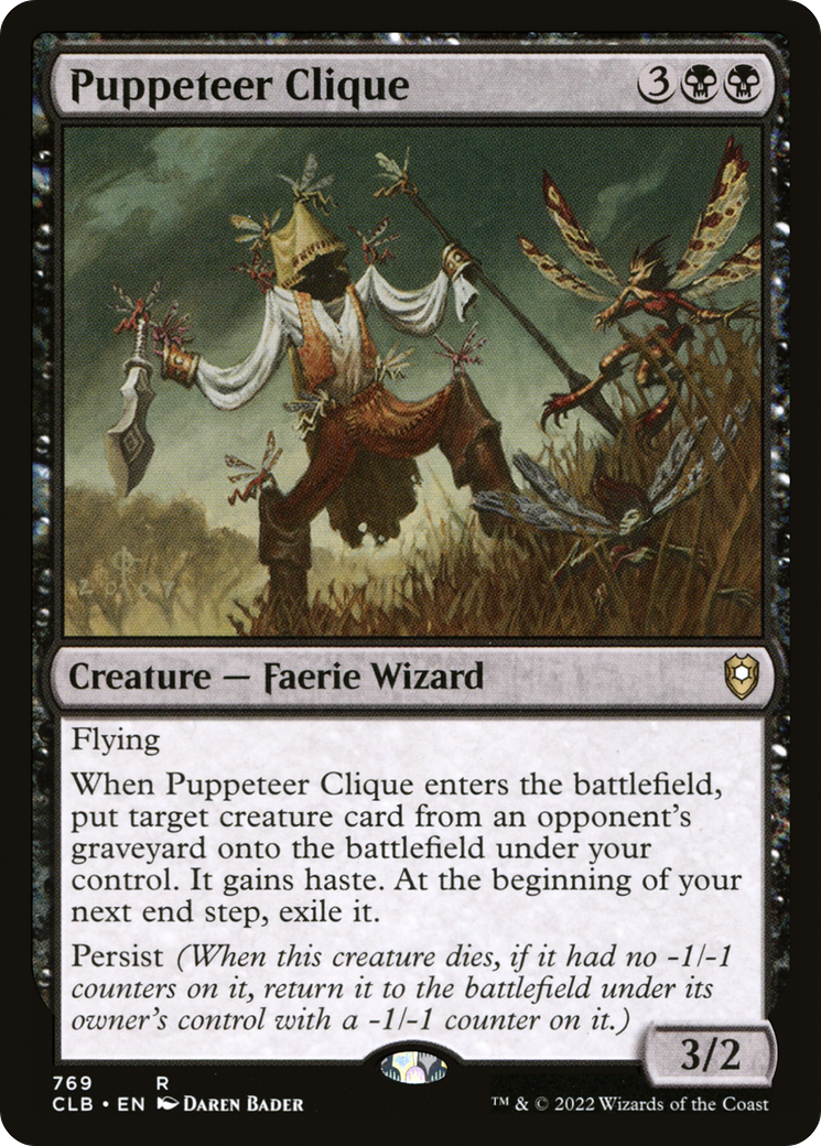 Puppeteer Clique (769) - Commander Legends: Battle for Baldur's Gate