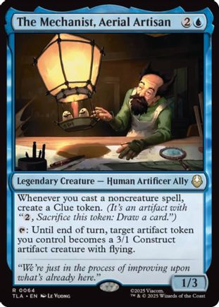 The Mechanist, Aerial Artisan (064) Foil - Avatar: The Last Airbender