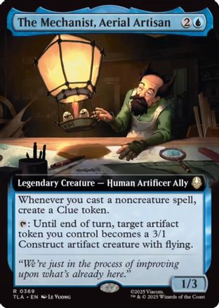 The Mechanist, Aerial Artisan (Extended Art) (369) - Avatar: The Last Airbender