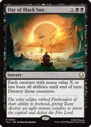 Day of Black Sun (094) Foil - Avatar: The Last Airbender