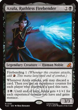 Azula, Ruthless Firebender (101) Foil - Avatar: The Last Airbender: Eternal-Legal