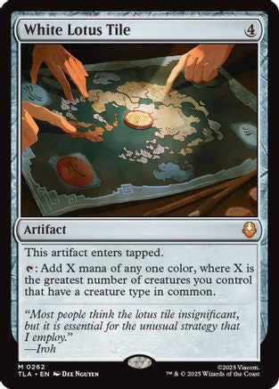 White Lotus Tile (262) - Avatar: The Last Airbender
