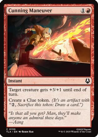 Cunning Maneuver (130) Foil - Avatar: The Last Airbender