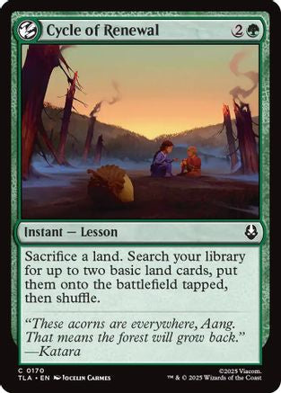 Cycle of Renewal (170) Foil - Avatar: The Last Airbender