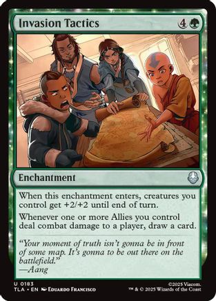Invasion Tactics (183) Foil - Avatar: The Last Airbender