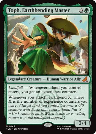 Toph, Earthbending Master (145) Foil - Avatar: The Last Airbender: Eternal-Legal