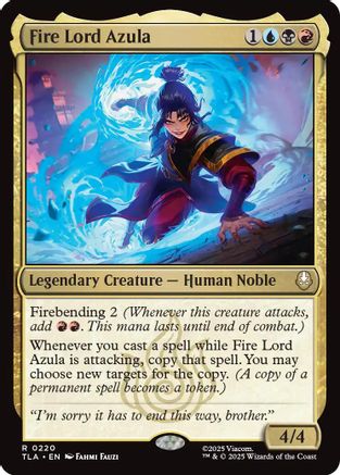 Fire Lord Azula (220) Foil - Avatar: The Last Airbender