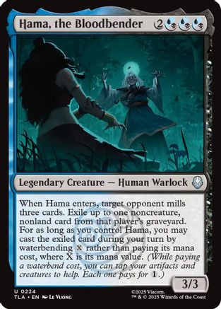Hama, the Bloodbender (224) Foil - Avatar: The Last Airbender