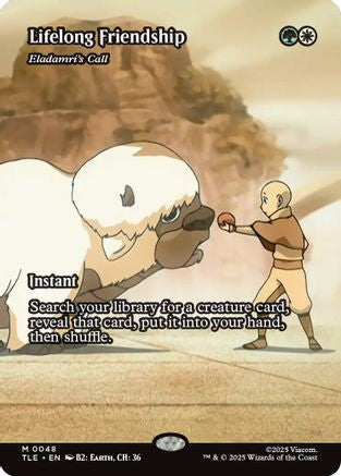 Lifelong Friendship – Eladamri's Call (Borderless) (048) - Avatar: The Last Airbender: Eternal-Legal