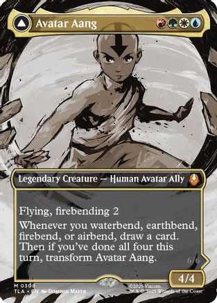 Avatar Aang (Borderless) (308) - Avatar: The Last Airbender